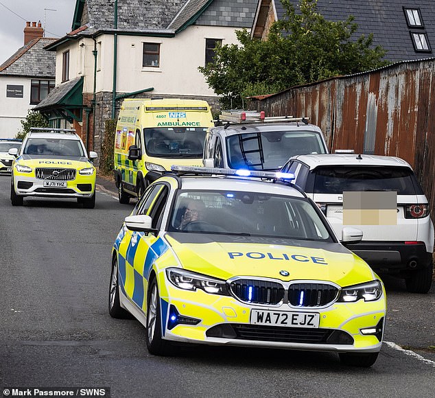 Several people have been rushed to hospital after a bus that was carrying school students back from a day trip came off the road in a horrific crash. Picture from the scene