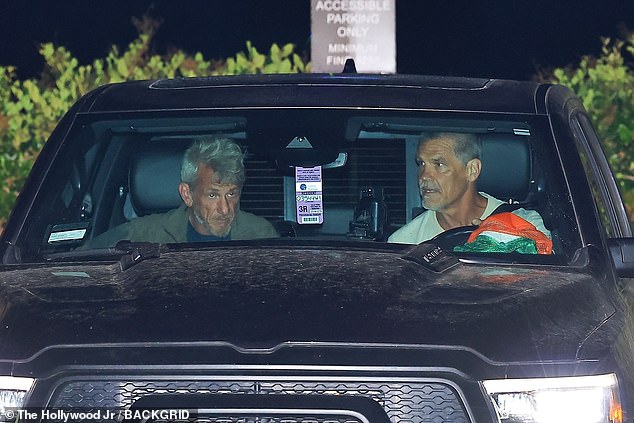 Sean and Josh were seen in the same car which was a black SUV with a permit card