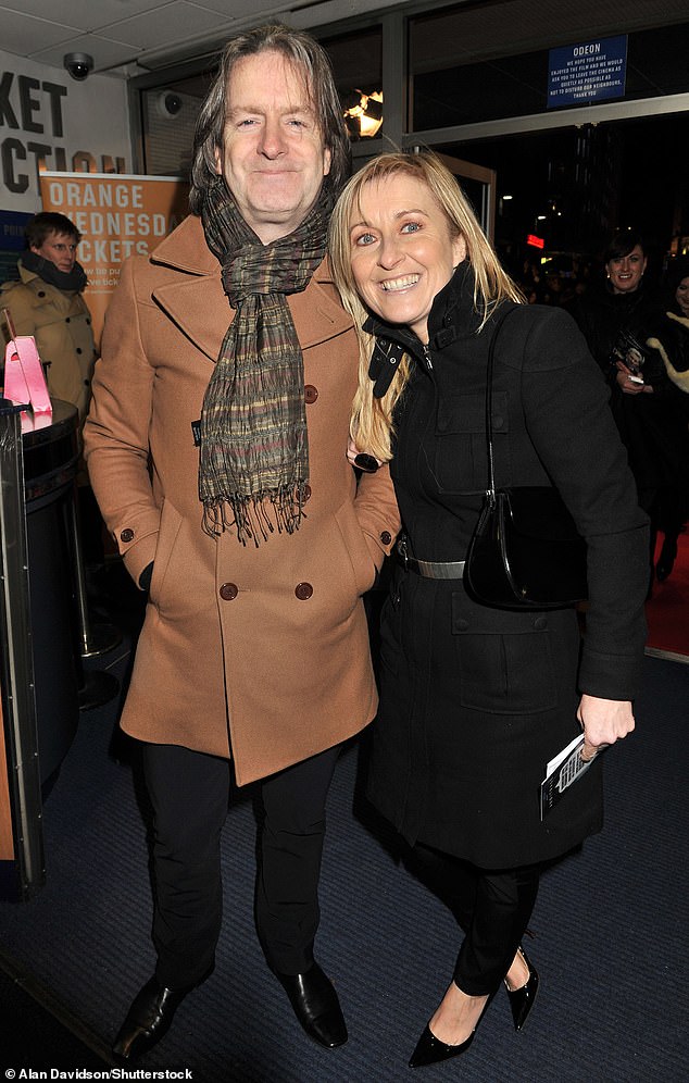 Speaking about the difficult period that began around 2015, Martin recalled: 'Nothing I could say seemed to help. And I guess like in any relationship, the whole thing spirals. Because I felt she was being moody and critical of everything I said and did, I shut down too' (both pictured 2013)