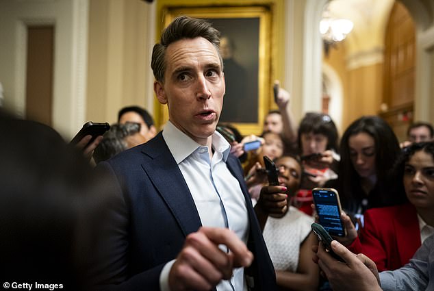 'If she's willing to testify, we have to call her into the Judiciary Committee and put her under oath and have her testify,' Judiciary subcommittee chairman Josh Hawley told reporters on Tuesday.