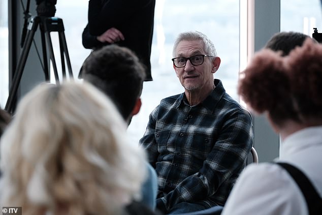 The Assembly debuted back in April and features a number of celebrities questioned by a group of people who are autistic, neurodivergent and/or learning disabled. Pictured: Gary Lineker on the show