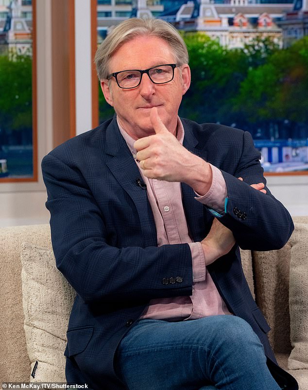Meanwhile, Adrian appeared on Radio Ulster on Wednesday and also hinted at the show's return, saying: 'We're all keeping our fingers crossed, just waiting on the BBC to make an announcement' (pictured last year)