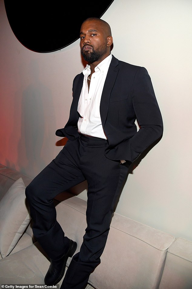 In response, Pisciotta's attorney, Lisa Bloom, told DailyMail.com: 'While Kanye West's publicist has come up with a slickly worded (and outrageously false and defamatory) attack on Ms. Pisciotta, Kanye himself has publicly admitted much of what she's claiming'; West seen in 2019