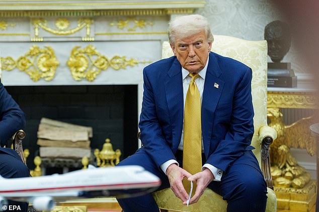 Trump has vehemently denied the allegation that he took part in a 50th birthday album organized for the disgraced billionaire by his associate Ghislaine Maxwell