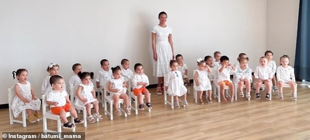 Kristina has, in the past. expressed she wants a whopping 105 biological kids with her convicted millionaire husband Galip, 58