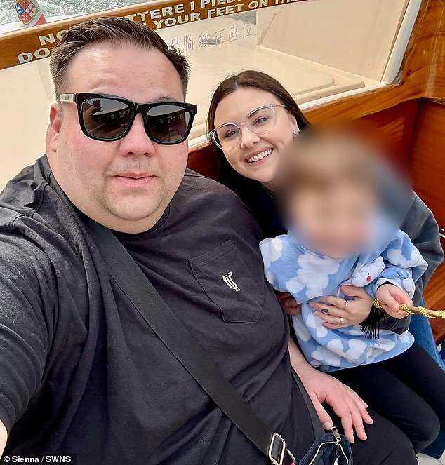 But the couple, pictured with their son, have profited from the negativity, with George crediting their house and cars to the trolls
