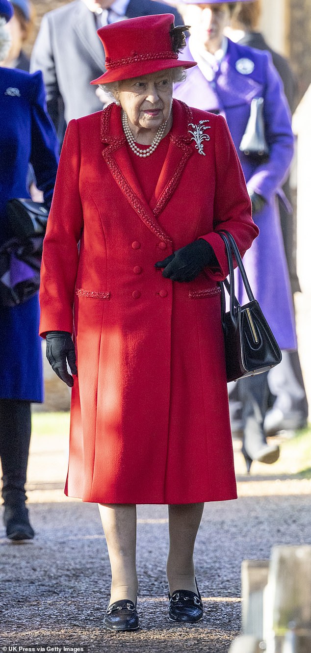 She had a distinct style formula - favouring shift dresses paired with tailored coats - and often chose bright colours to ensure she stood out in crowds of well-wishers