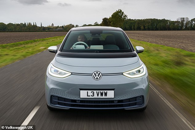 ADAC said it typically used a rapid charger to fast charge the electric VW. However, in Britain, most electric car drivers plug their vehicles into a slower 7kW domestic wallbox at home