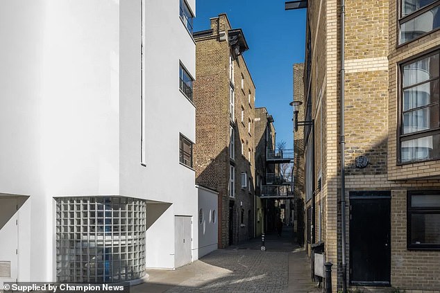 Mr Dowding still has one remaining court claim over his treatment by the company, but has now been told it will be struck out unless he stumps up the £288,000 he owes from his previous battles. Pictured: the outside of Mr Dowding's luxury flat that he is now at risk of losing