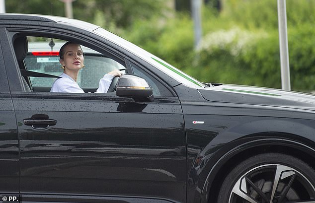 Back in January, the ex Corrie actress, 34, t old the court her ex-footballer boyfriend Robbie Talbot was driving her £66,000 Audi Q7 when it was caught speeding twice