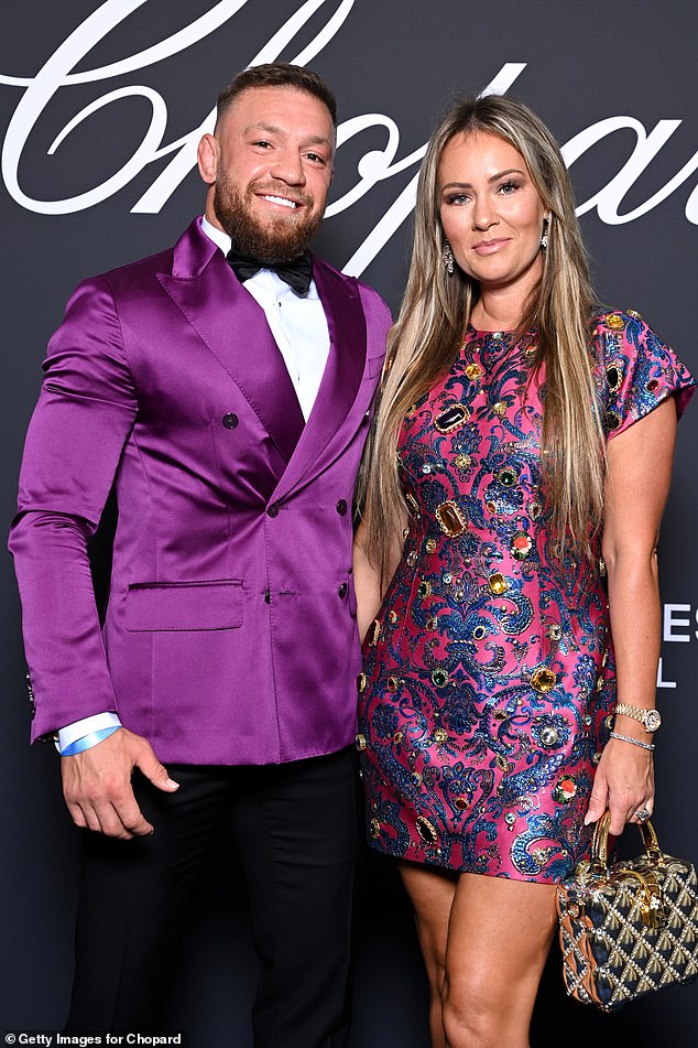 Conor and Dee (pictured in May 2022) have been together for 15 years and got engaged in August 2020 after Conor proposed while they were celebrating his birthday