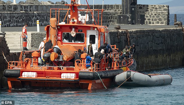 In 2024, Spain received a record number of migrants who crossed illegally via sea, with more than 61,000 people having arrived on boats. Nearly 47,000 of those landed in the Canary Islands