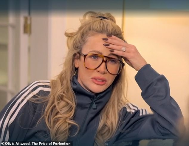 Host Olivia Attwood (pictured) visit Chelsea to accompany her as she underwent her fourth boob job