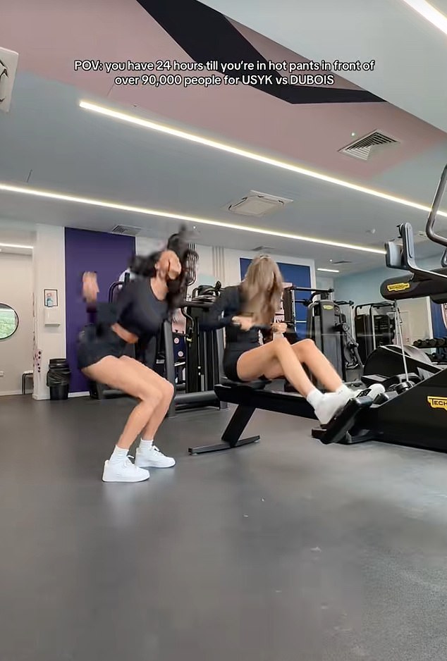 Mackay has also shared some hilarious content relating to the upcoming fight on her TikTok