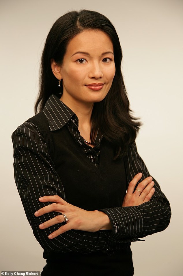 Picured: Los Angeles-based family lawyer Kelly Chang Rickert who said celebrities such as Kim and Khloe Kardashian had helped make prenups more acceptable after being open about having signed one