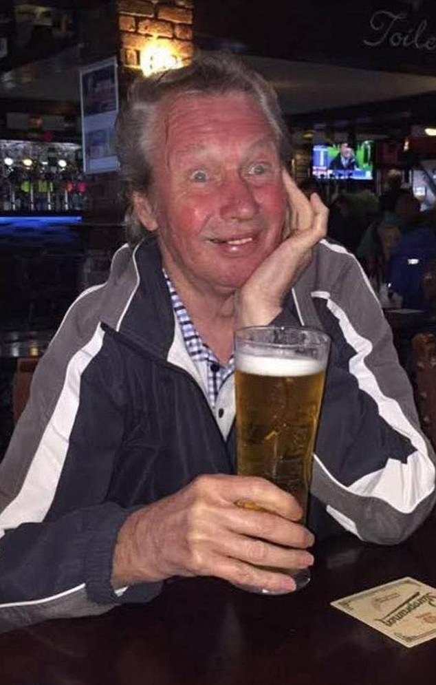 The couple, who were parents and grandparents, had been living in the property for 15 years prior to their death. Chris, a father and nearby resident, said that both Mr Greener (pictured) and Ms Jackson would be remembered as 'lovely, lovely people' who 'kept themselves to themselves'