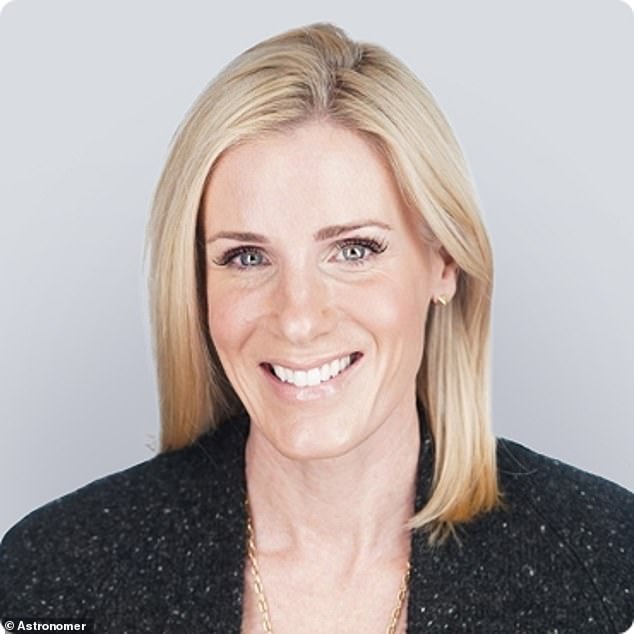 Meanwhile, Kristin (pictured) explained that she 'preferred to think of her role as people strategy versus traditional human resources, as the real magic happens when you align the people strategy with the business strategy'