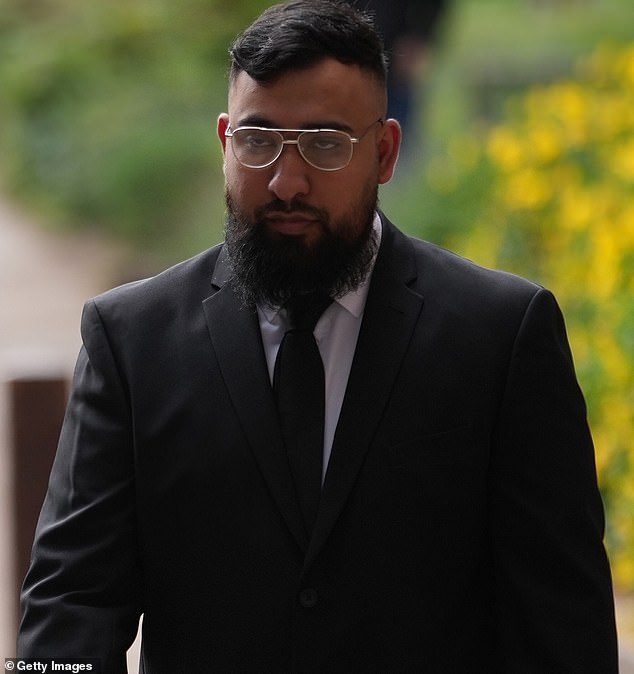 Amaaz's brother Muhammad Amaad, 26, is also on trial over the alleged attack at Manchester Airport