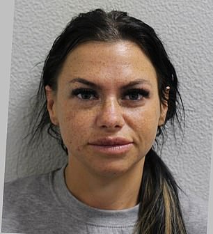 Demi Kendall (pictured), 31, received a 13-and-a-half year sentence