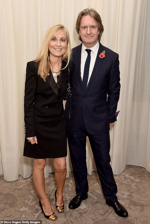 He continued: 'We were barely talking and while we were still in the same house we were living quite separate lives' (both pictured in 2016)
