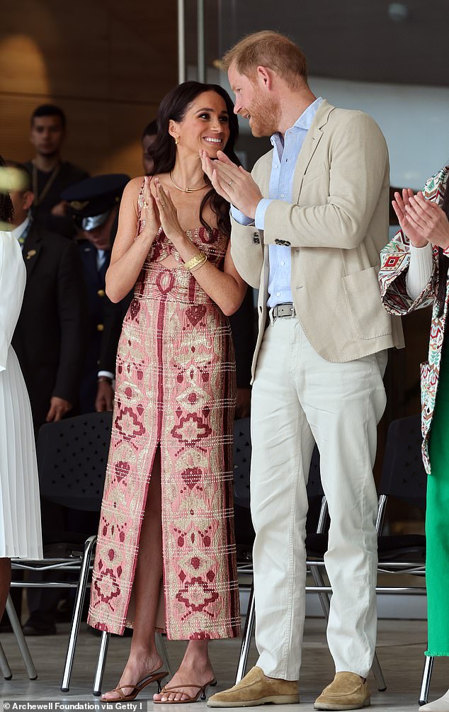Friends of Harry and Meghan said the couple are ‘very happy’ in California and are never likely to return to the UK