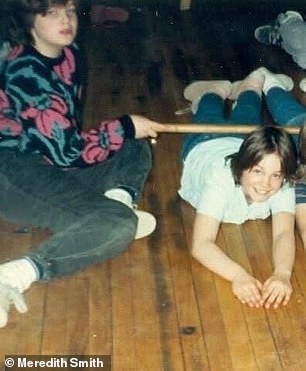 Smith (pictured left with Stewart right) said some people in the community had been fearful a serial killer may be lurking in their midst