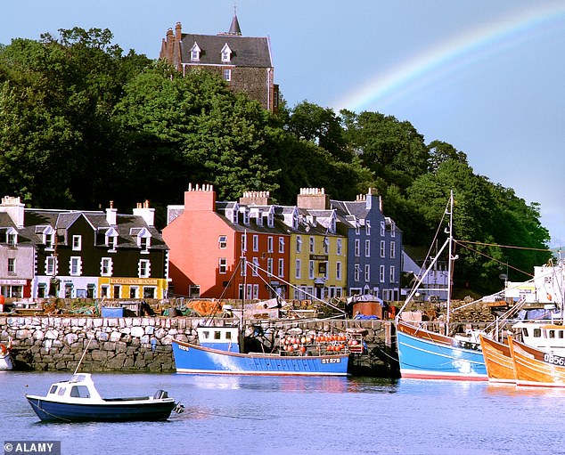 Balamory is filmed in Tobermory, on the Isle of Mull