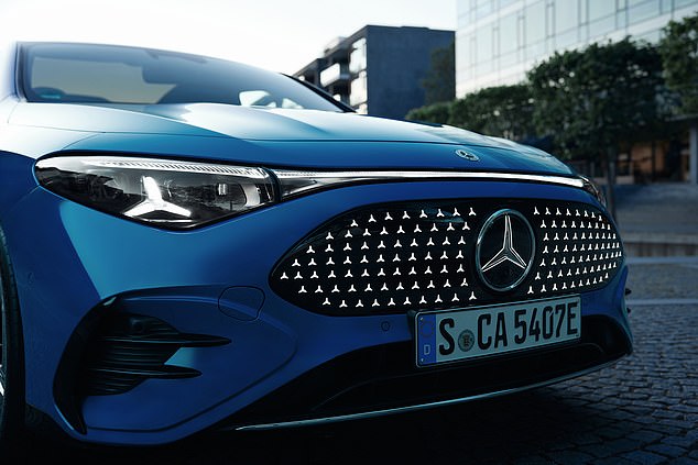 Some 142 illuminated LED stars adorn the front grille, plus many more sprinkled around