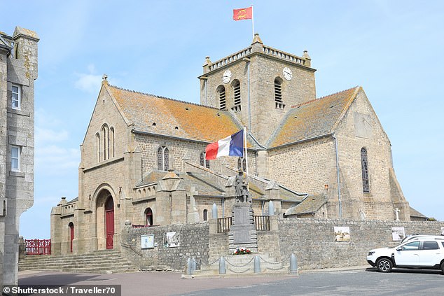 File photo: The Saint Nicolas church in Barfleur, Normandy. Undated.