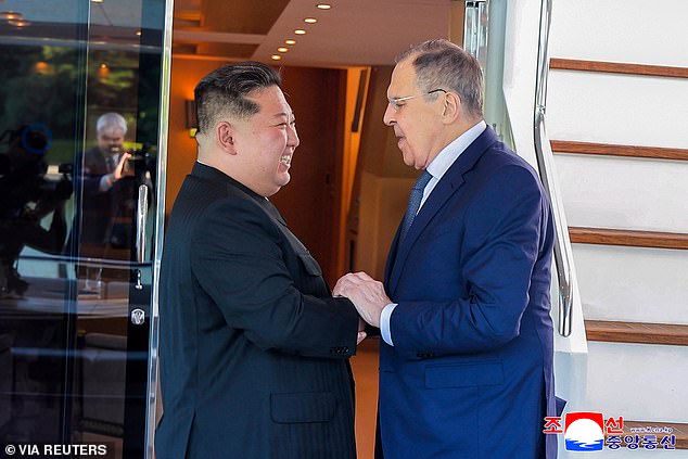 The abrupt reversal comes only days after Russian Foreign Minister Sergei Lavrov visited the site on July 12, where he was hosted by North Korean leader Kim Jong Un , who described Lavrov as the resort's 'first foreign guest'