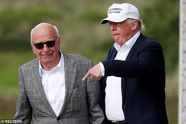 Yesterday, the President (right) upped the ante in characteristic style, stating on social media that he planned to sue Rupert Murdoch (left), owner of the Wall Street Journal