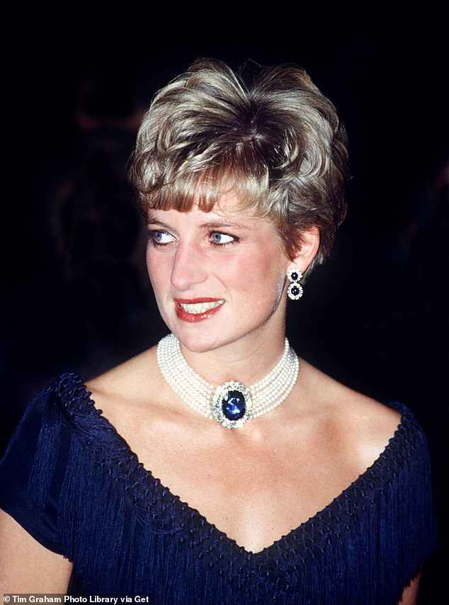 Biographer Michael Wolff claims that Trump and Epstein challenged each other as to who could be the first to sleep with Princess Diana (above)