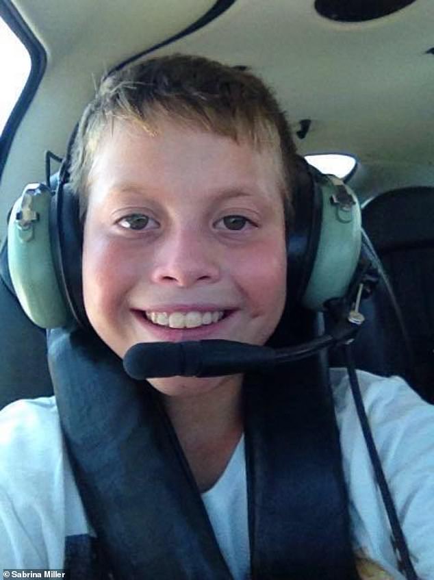 Natan, pictured as a child, was from Hendon, north-west London before moving to Israel