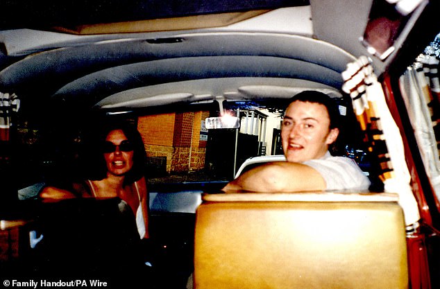 Peter and Joanne pictured together. Joanne escaped from Murdoch by hiding in remote bushland for more than five hours after he held her at gunpoint