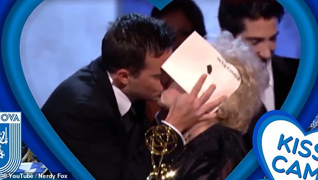 Matthew Perry stunned Emmy audiences back in 2007 when he pulled winner Doris Roberts in for a kiss
