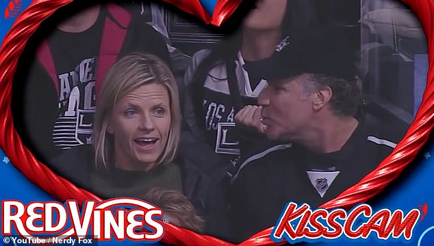 Will Ferrell was almost left red-faced when he received a Kiss Cam rejection from Viveca back in 2015