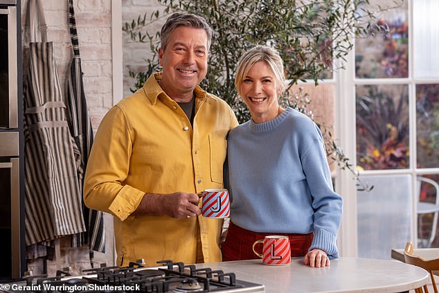 On the key to their romance, she added: 'We have a bit of banter but it’s never sniping at each other. We’re just kind to each other, we get on and we look out for each other'