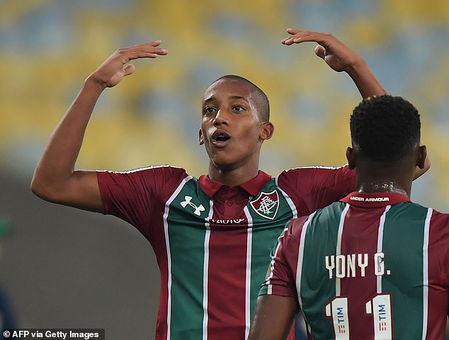 Joao Pedro came through the ranks at Fluminense before leaving for Watford and Europe