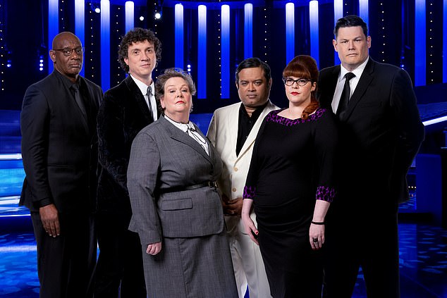 Steven Sneade, 69, from Liverpool, took part in the programme back in 2017 and went up against Paul Sinha AKA The Sinnerman (pictured centre right with his fellow Chasers)