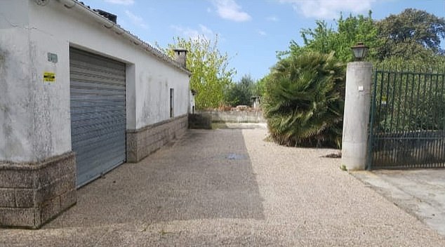 Squatters have considerable right to remain under Spain's socialist government. Pictured, the outside of their Spanish property
