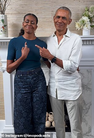 Barack won for 'Who's the grumpier one in the morning?' and 'Who's the bigger baby when sick?'