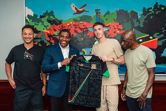Palmer visited his ancestral homeland St Kitts and Nevis last week, meeting the prime minister