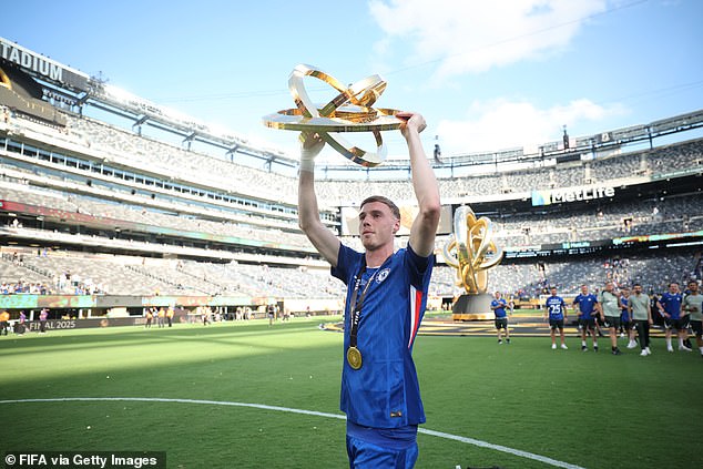 Palmer scored 18 goals in all competitions last season as Chelsea won the Conference League