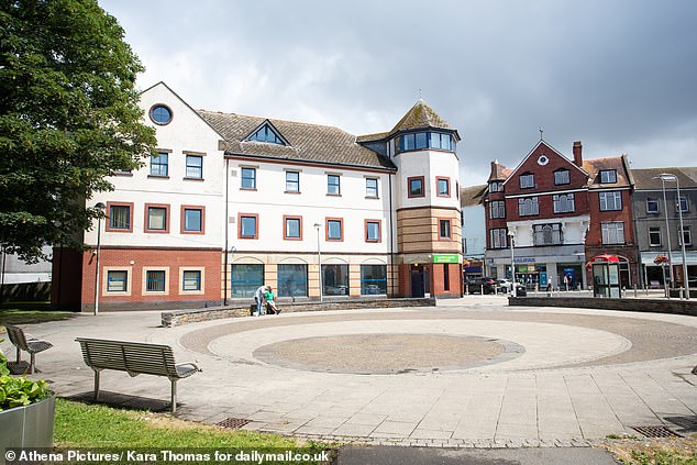 Most of the benches in the town centre have been removed in an effort to tackle drug users 'hanging around' and frightening locals