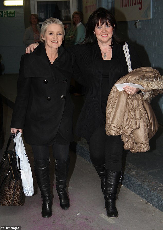 Bernie Nolan, the second youngest of the family and lead vocalist in the Nolans group, died in 2013 at just 52 years old after battling breast cancer (pictured with Coleen in 2011)