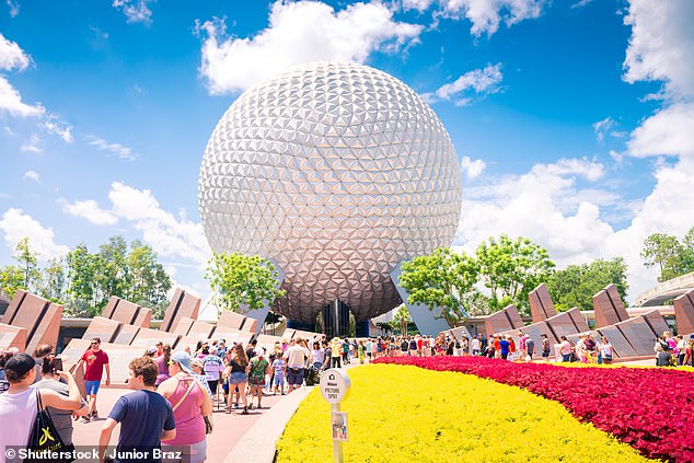 Passholders will continue to be able to enter EPCOT, Disney¿s Hollywood Studios and Disney¿s Animal Kingdom theme park after 2 pm without a theme park reservation. Pictured is EPCOT