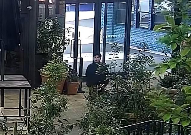 Using CCTV footage, officers were then able to track the man's movements ahead of the alleged attack. There, he was seen leaving the popular station before walking along King Street, located in the heart of the west London suburb, briefly walking past another pedestrian