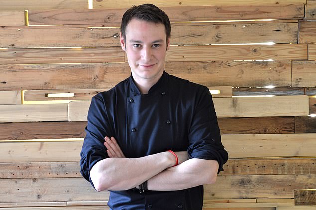 Victor Garvey at the Midland Grand, based out of the St Pancras London hotel near the famous train station of the same name, only opened in February. Pictured: Chef Victor Garvey