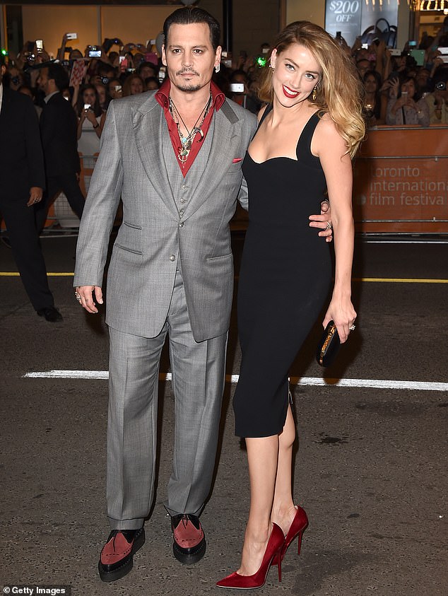 Four-and-a-half weeks later, Johnny (left) and Amber (right) returned to the house where the nightmare had unfolded