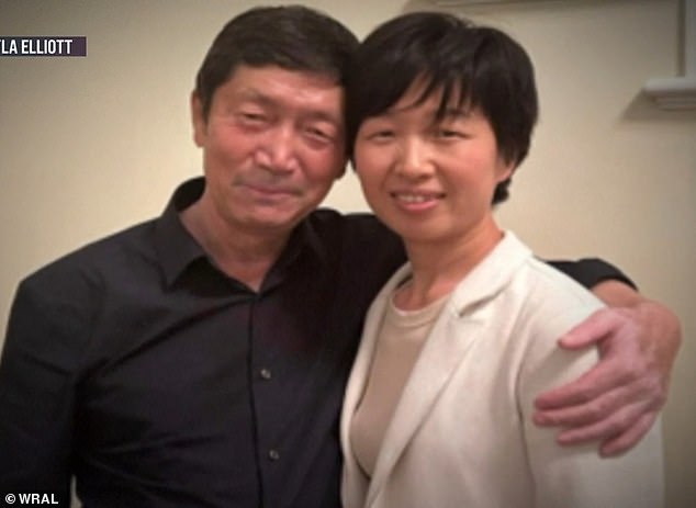 Guojun Xuan, 65, (left) and his partner Silvia Zhang, 38, (right) were arrested for felony child endangerment in May, before a search warrant found they had 21 children from surrogate mothers, cops said